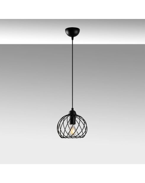 Suspension Nova noire - 20x20X115 cm