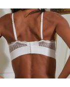 Soutien-gorge bandeau Lisa ivoire