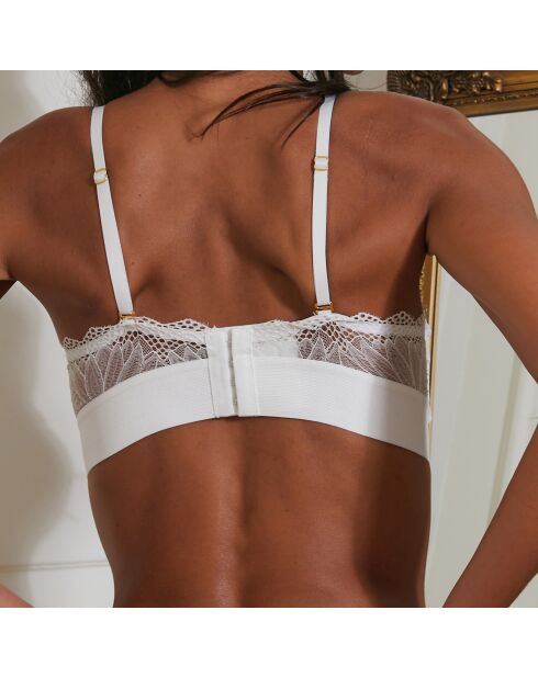 Soutien-gorge bandeau Lisa ivoire