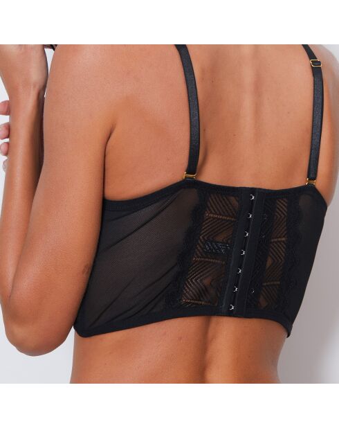 Soutien-gorge Bustier Livia noir