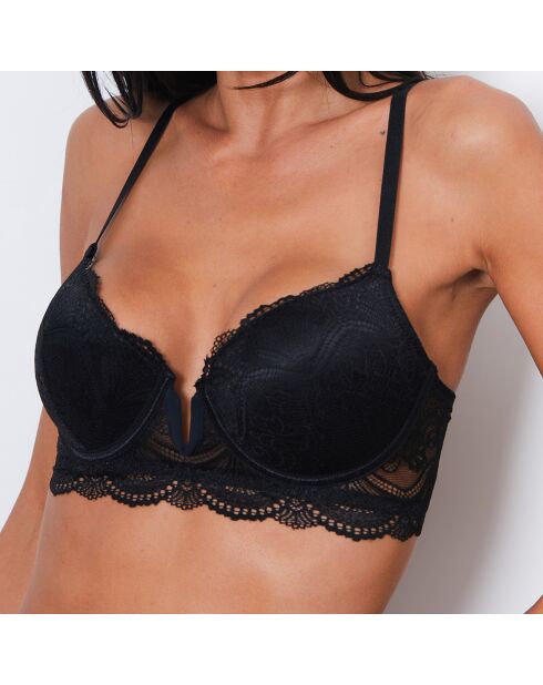 Soutien-gorge paddé Lamia noir