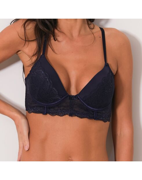Soutien-gorge paddé Inirt bleu marine
