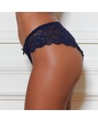3 Tangas Celeste noir/ivoire/bleu marine