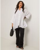 Chemise 100% Lin Senda blanche