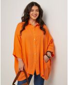 Chemise 100% Lin Senda orange