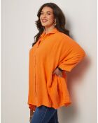 Chemise 100% Lin Senda orange