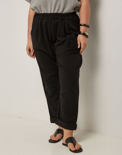 Pantaloni neri Albane