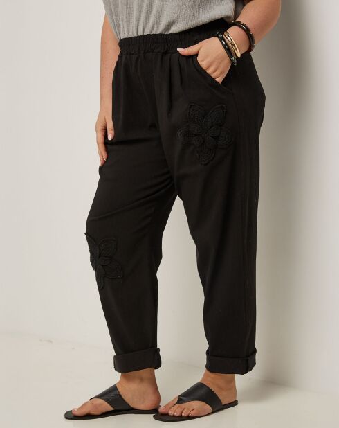 Pantaloni neri Albane