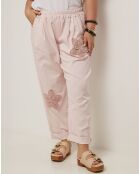 Albane oudroze broek