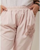 Albane oudroze broek