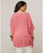 Top en Coton & Lin Catherine corail