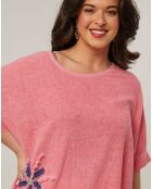 Top en Coton & Lin Catherine corail