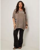 Top en Coton & Lin Catherine taupe