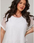 Robe en Coton & Lin Zoe blanche