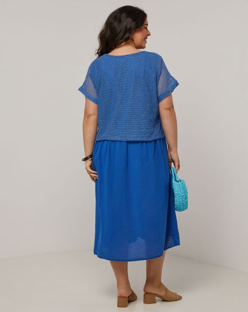 Robe en Coton & Lin Zoe jean