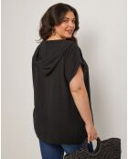 Top en Coton & Lin Vanda noir