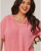 Top en Coton & Lin Vanda rose