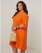 Robe 100% Lin Ariane orange