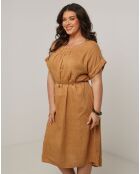 Robe 100% Lin Ranya camel