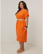 Robe 100% Lin Ranya orange