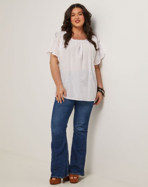 Top Berenice blanc