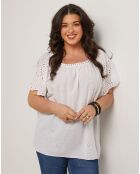 Top Berenice blanc