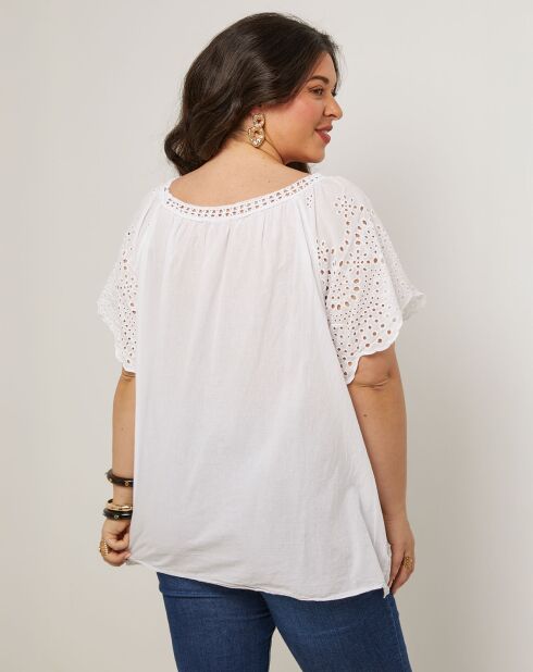 Top Berenice blanc