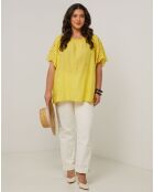 Top Berenice jaune
