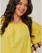 Top Berenice jaune