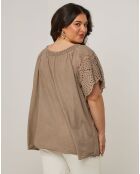 Top Berenice taupe