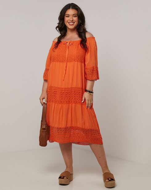 Robe Mariane orange