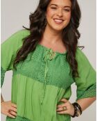 Robe Mariane verte