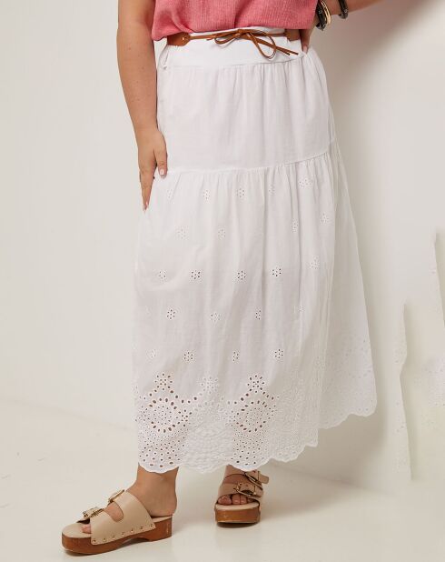 Jupe Amour blanche