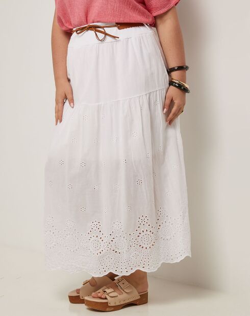 Jupe Amour blanche
