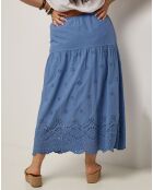Jupe Amour indigo