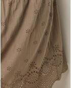 Jupe Amour taupe