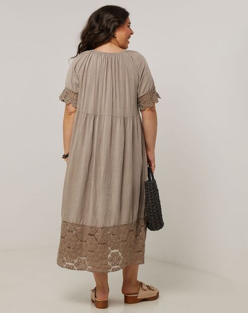 Robe Amaphrodite taupe