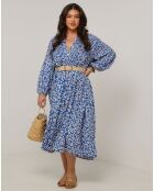 Robe Euthénia indigo