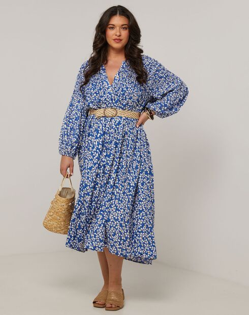 Robe Euthénia indigo