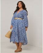 Robe Euthénia indigo
