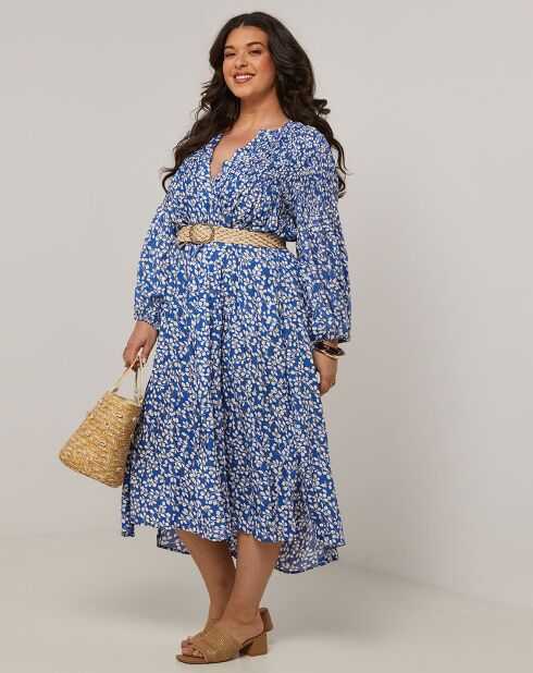 Robe Euthénia indigo