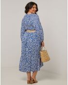 Robe Euthénia indigo