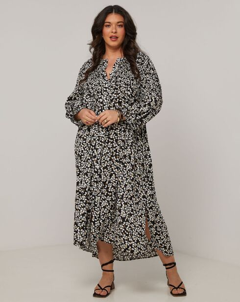 Euthénia zwarte jurk