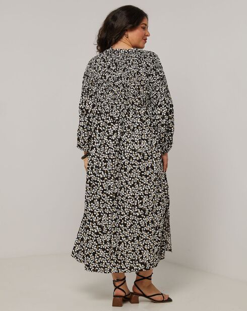 Euthénia zwarte jurk