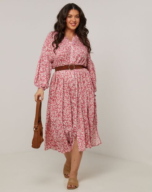 Robe Euthénia rose