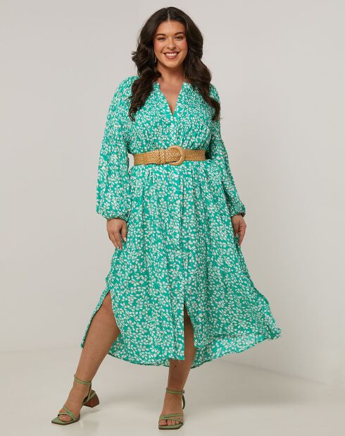 Robe Euthénia verte