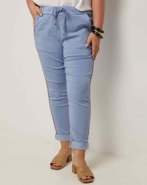 Pantalon Athéna indigo