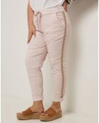 Pantalon Athéna vieux rose
