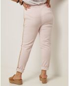 Pantalon Athéna vieux rose