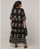 Robe en Coton & Lin Hera noire